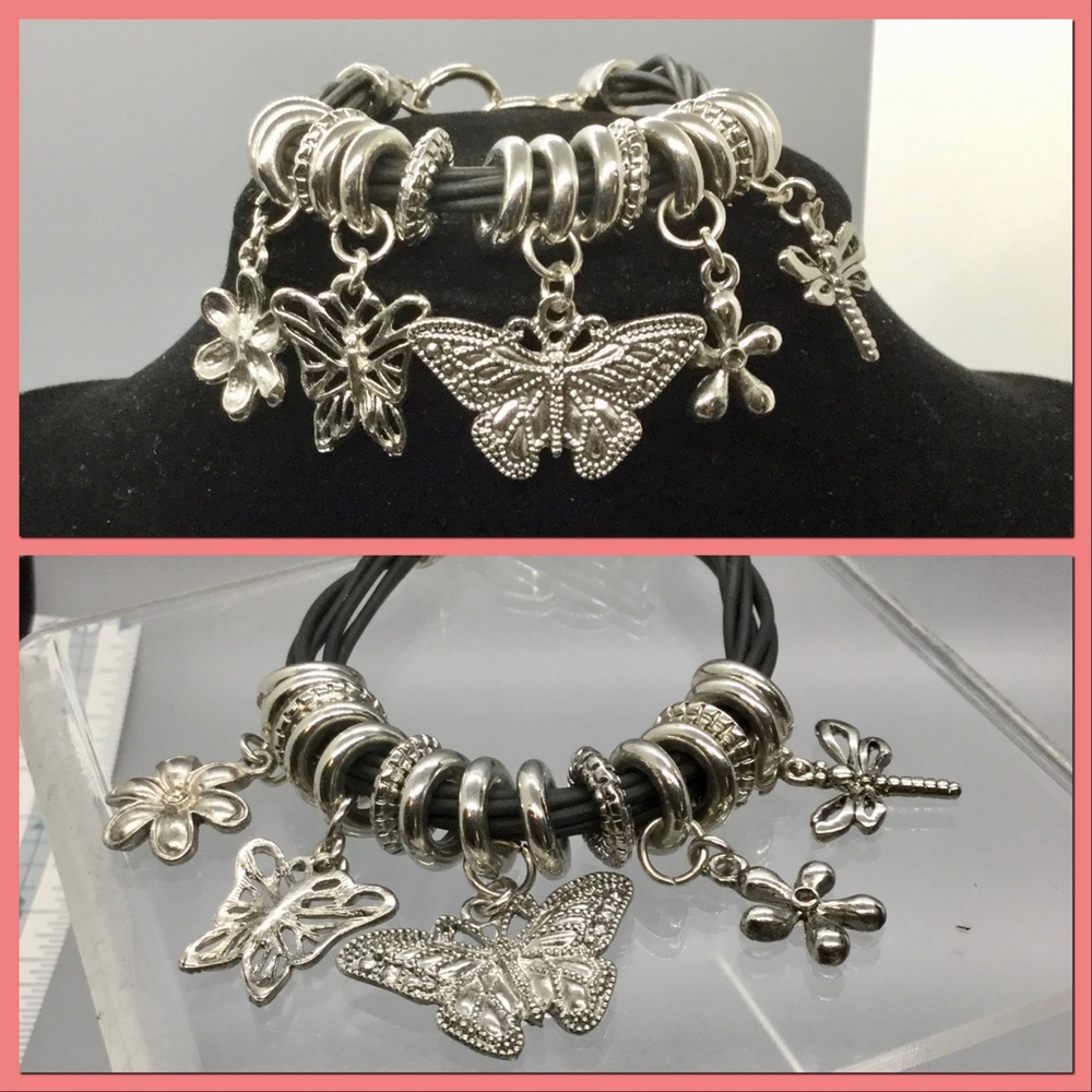 Butterfly Charms Bracelet